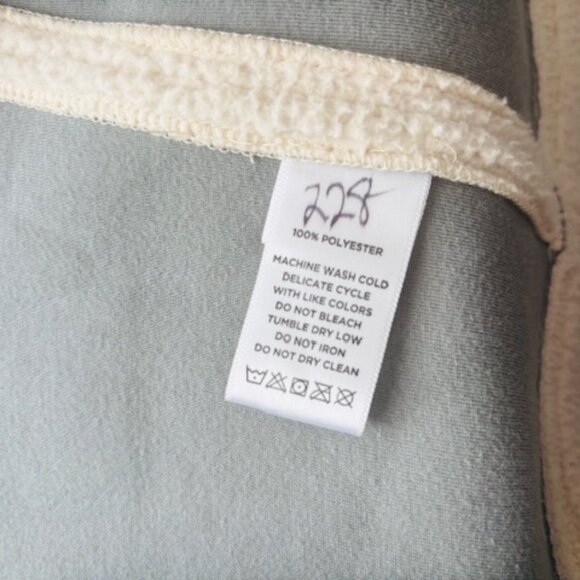 Anthropologie LILLA P SHERPA MOTO JACKET Size XL - Picture 9 of 9